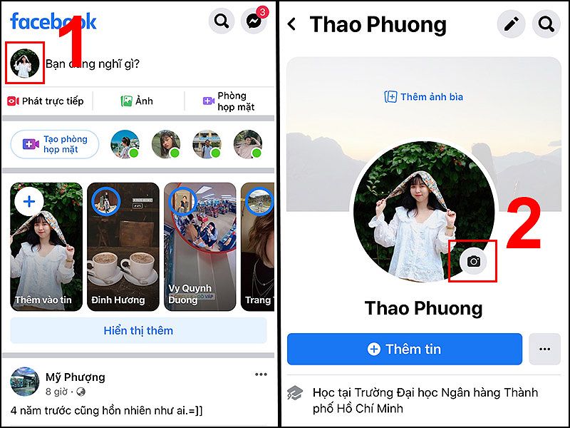 Thay đổi avatar trên ứng dụng Twitter